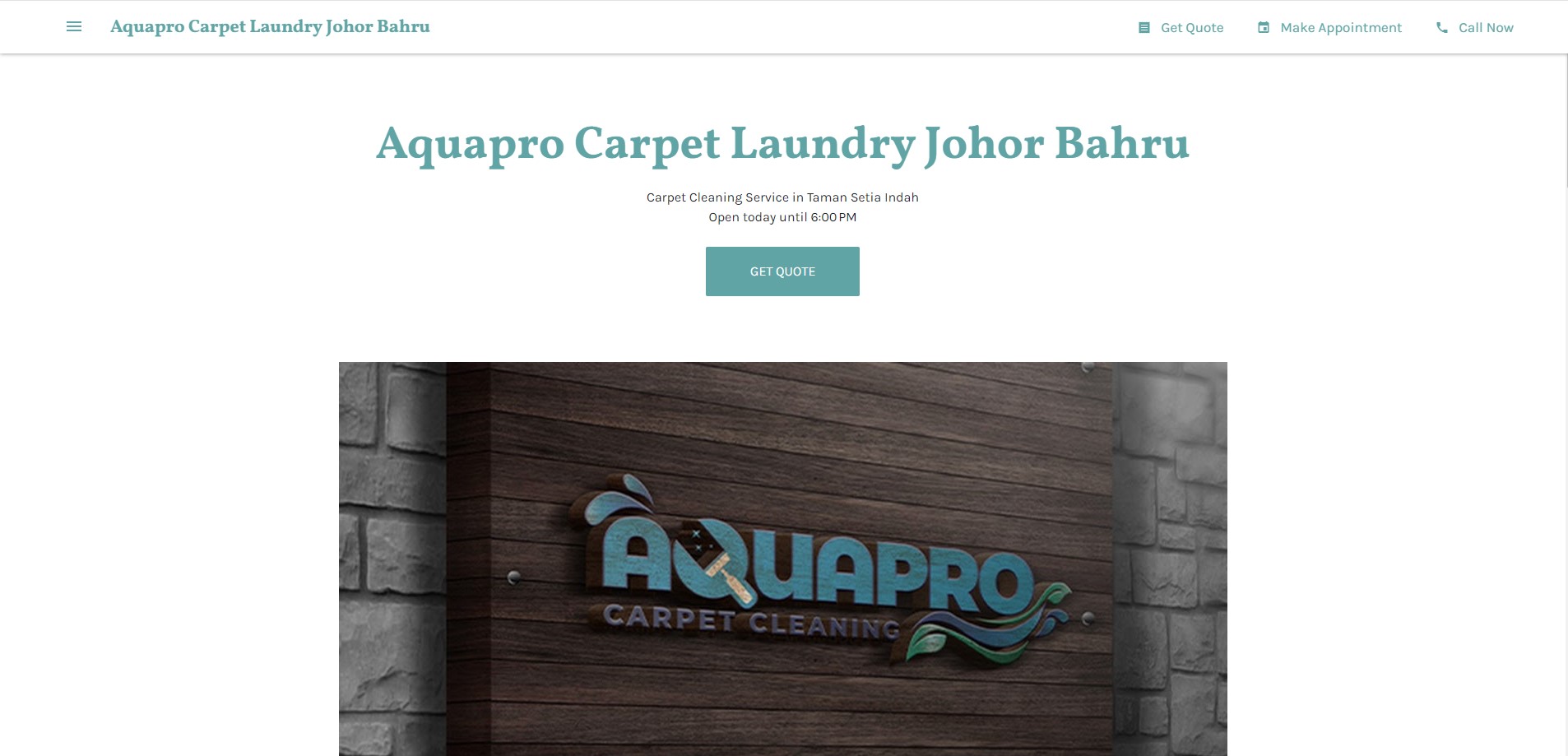 AquaPro Premium Laundry & Carpet Cleaning